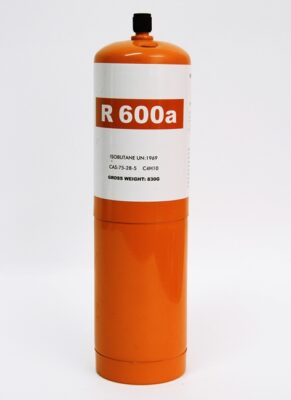 Фреон R-600а в баллоне по 420гр с клапаном