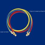 VALUE product image: Заправочный шланг R410a VRP-U-(R,Y,B)1/4-5/16 90см